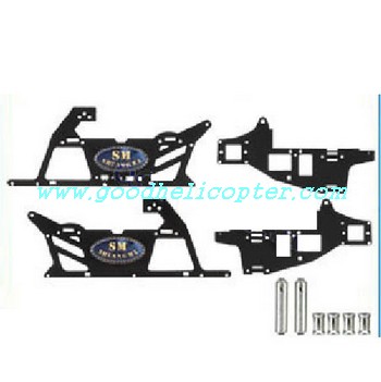 shuangma-9101 helicopter parts metal frame set 4pcs - Click Image to Close